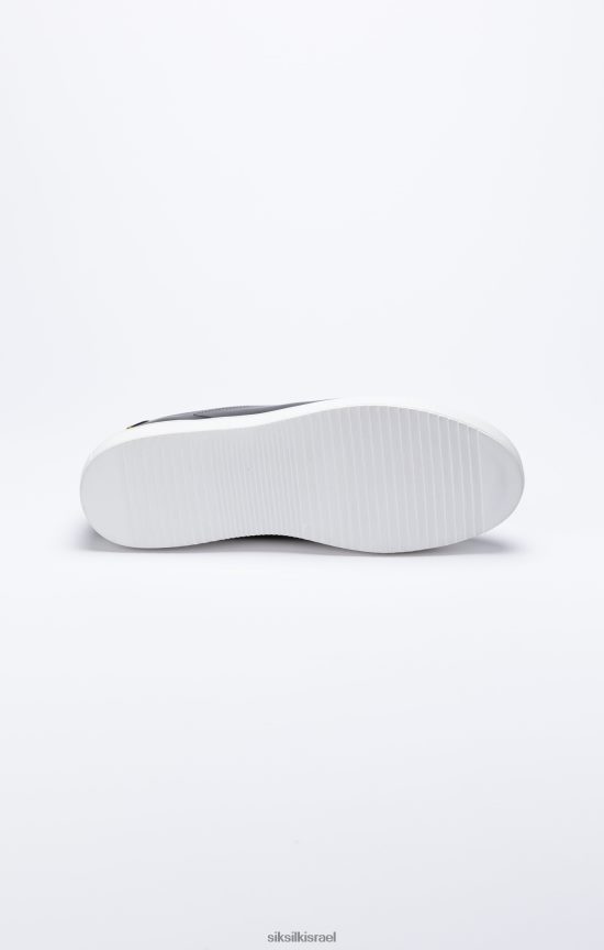 SikSilk הַנעָלָה 008V2F10 מאמן קלאסי שחור עם טבעות D ממתכת גברים