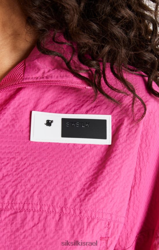 SikSilk לבוש 008V2F134 ז'קט קצוץ ורוד נשים