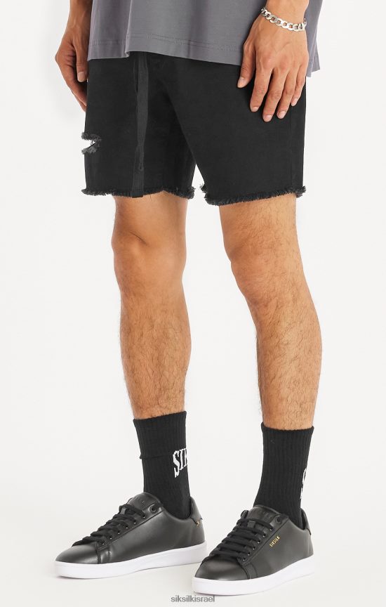 SikSilk הַנעָלָה 008V2F17 מאמן קז'ואל שחור נמוך גברים