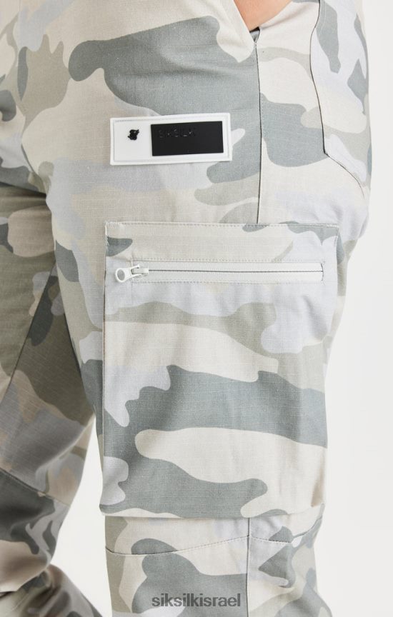 SikSilk לבוש 008V2F180 מכנס מטען של camo rip stop נשים
