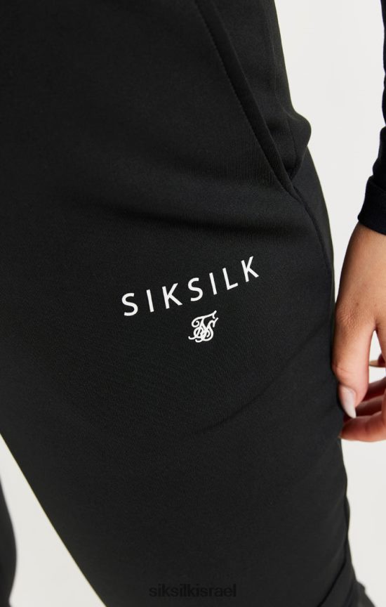 SikSilk לבוש 008V2F184 מכנס מטען שחור נשים