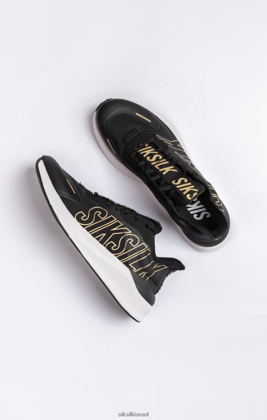 SikSilk הַנעָלָה 008V2F18 מאמן ריצה שחור mako גברים