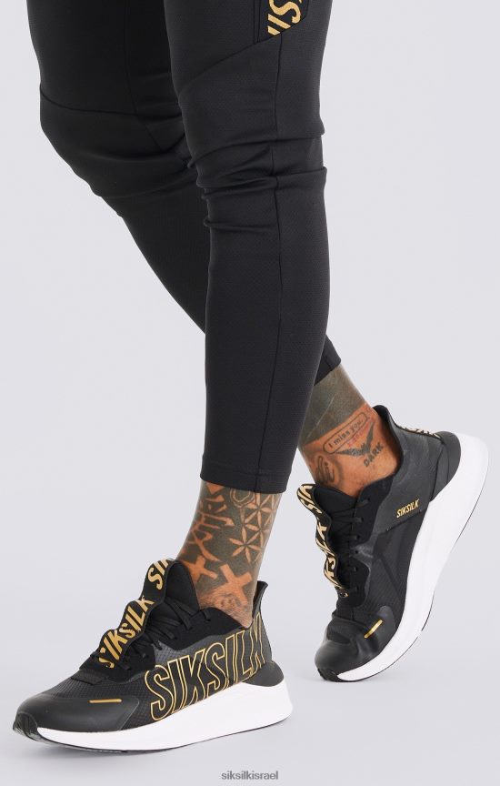 SikSilk הַנעָלָה 008V2F18 מאמן ריצה שחור mako גברים