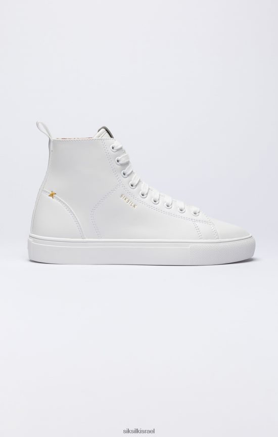 SikSilk הַנעָלָה 008V2F19 מאמן גבוה קלאסי לבן גברים