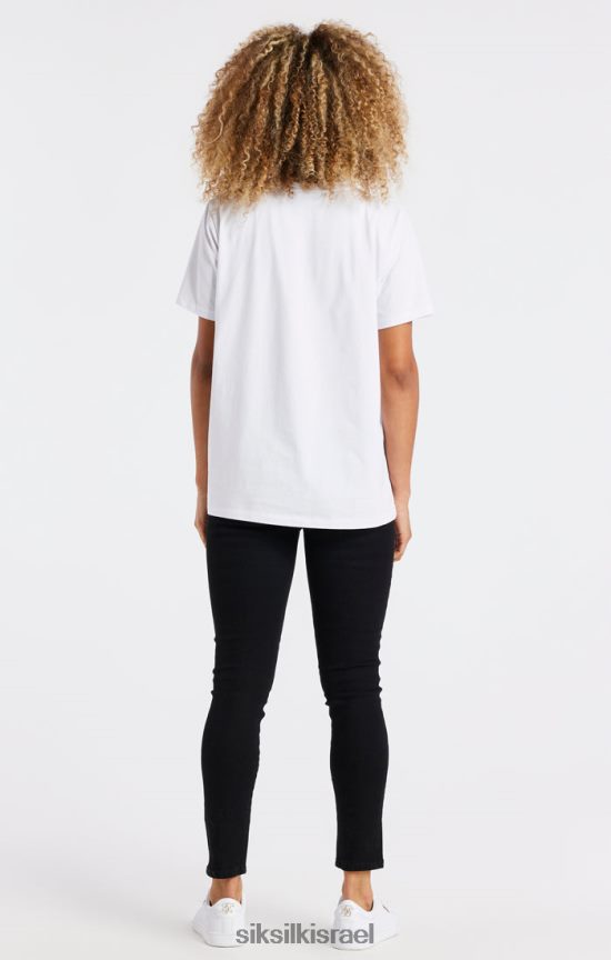 SikSilk לבוש 008V2F192 ג'ינס סקיני ג'ינס חיוני שחור נשים