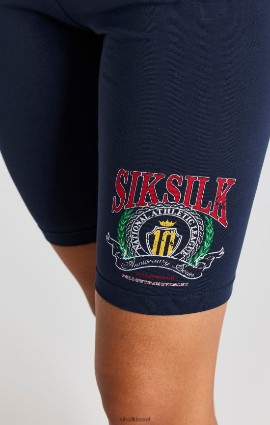 SikSilk לבוש 008V2F194 מחזור חיל הים קצר נשים