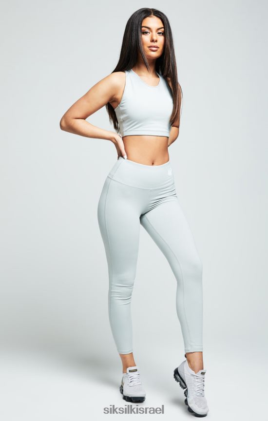 SikSilk לבוש 008V2F213 ברלט חיוני אפור לחדר כושר נשים