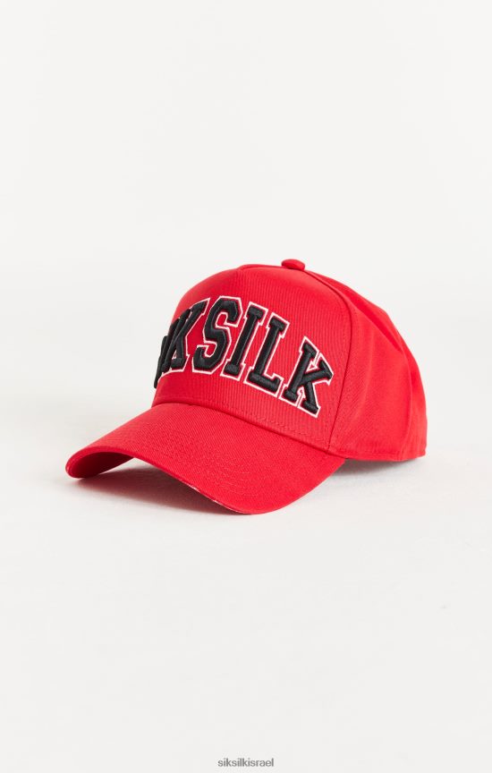 SikSilk אבזר 008V2F229 כובע אדום לִשְׁנֵי הַמִינִים