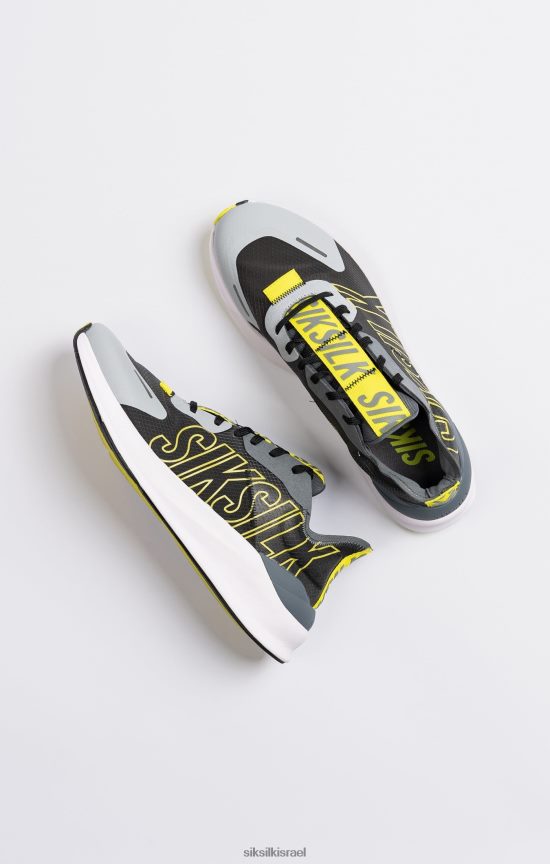 SikSilk הַנעָלָה 008V2F22 מאמן ריצה אפור mako ביצועים גברים