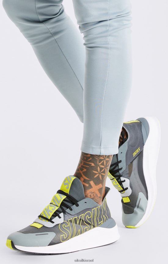 SikSilk הַנעָלָה 008V2F22 מאמן ריצה אפור mako ביצועים גברים