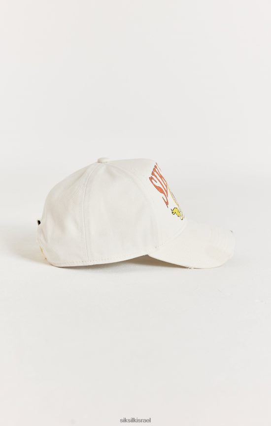 SikSilk אבזר 008V2F240 כובע משאית במצוקה ecru רטרו לִשְׁנֵי הַמִינִים