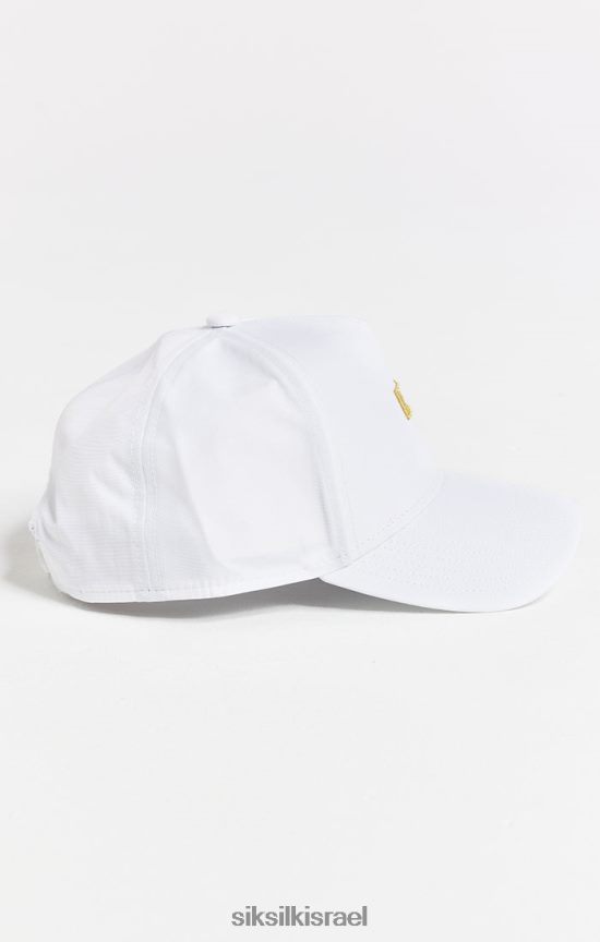 SikSilk אבזר 008V2F243 כובע נהג משאית אינפיניטי לבן אינפיניטי לִשְׁנֵי הַמִינִים