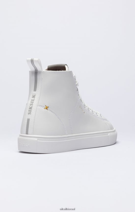 SikSilk הַנעָלָה 008V2F257 מאמן גבוה קלאסי לבן נשים