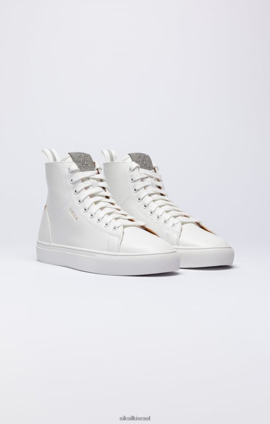 SikSilk הַנעָלָה 008V2F257 מאמן גבוה קלאסי לבן נשים