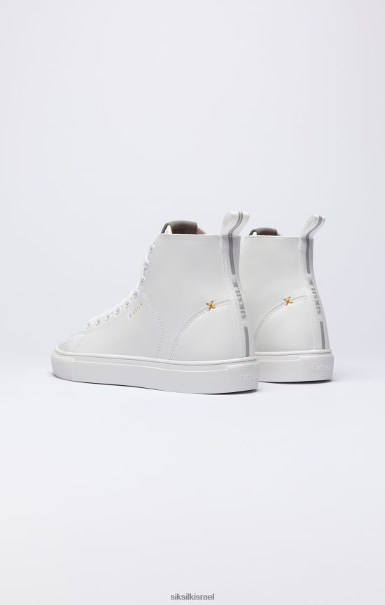 SikSilk הַנעָלָה 008V2F257 מאמן גבוה קלאסי לבן נשים