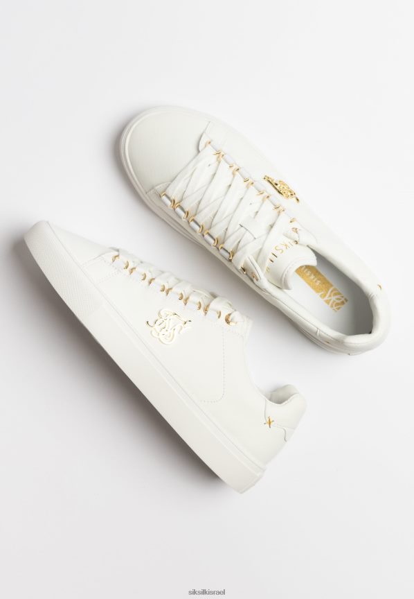 SikSilk הַנעָלָה 008V2F269 אפקט עור נחש לבן בארה נשים