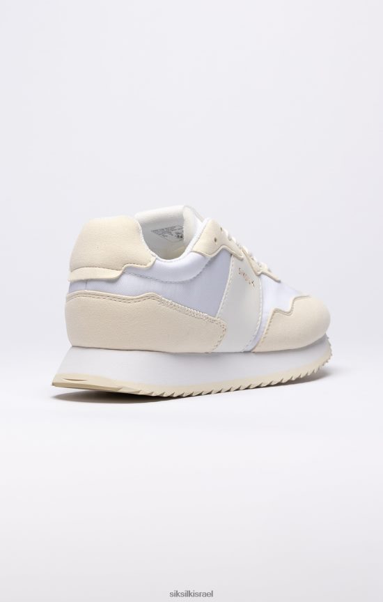 SikSilk הַנעָלָה 008V2F276 מאמן ריצה רטרו לבן נשים