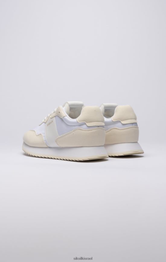 SikSilk הַנעָלָה 008V2F276 מאמן ריצה רטרו לבן נשים