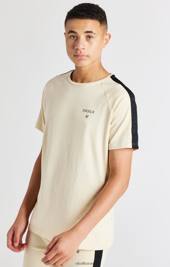 SikSilk לבוש 008V2F282 חולצת טריקו עם דבק בז' בנים