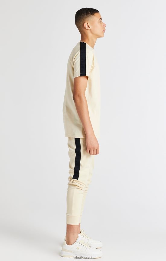 SikSilk לבוש 008V2F282 חולצת טריקו עם דבק בז' בנים