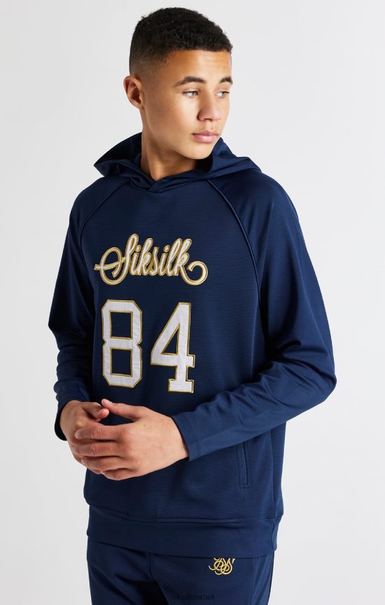 SikSilk לבוש 008V2F294 קפוצ'ון רטרו נייבי בנים
