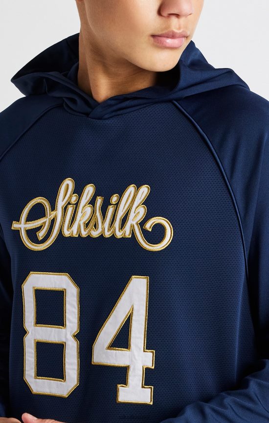 SikSilk לבוש 008V2F294 קפוצ'ון רטרו נייבי בנים