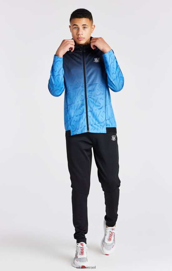 SikSilk לבוש 008V2F302 ג'וגר שחור בכושר סקיני בנים