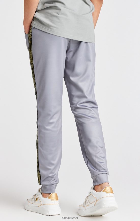 SikSilk לבוש 008V2F303 ג'וגר מודבק בצבע אפור בנים