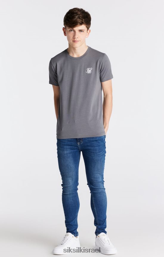 SikSilk לבוש 008V2F308 ג'ינס סקיני ג'ינס חיוני של midstone בנים