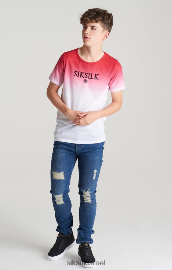 SikSilk לבוש 008V2F309 ג'ינס דק דנים במצוקה של midstone בנים