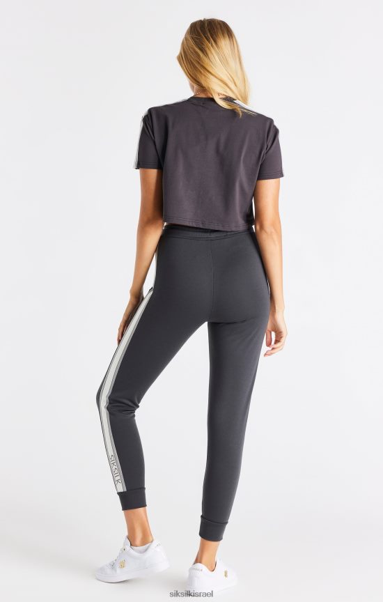 SikSilk לבוש 008V2F30 חולצת טריקו אפורה נשים