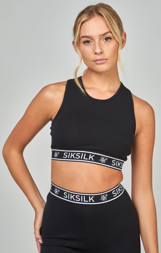 SikSilk לבוש 008V2F31 ברלט סרט חיוני שחור נשים