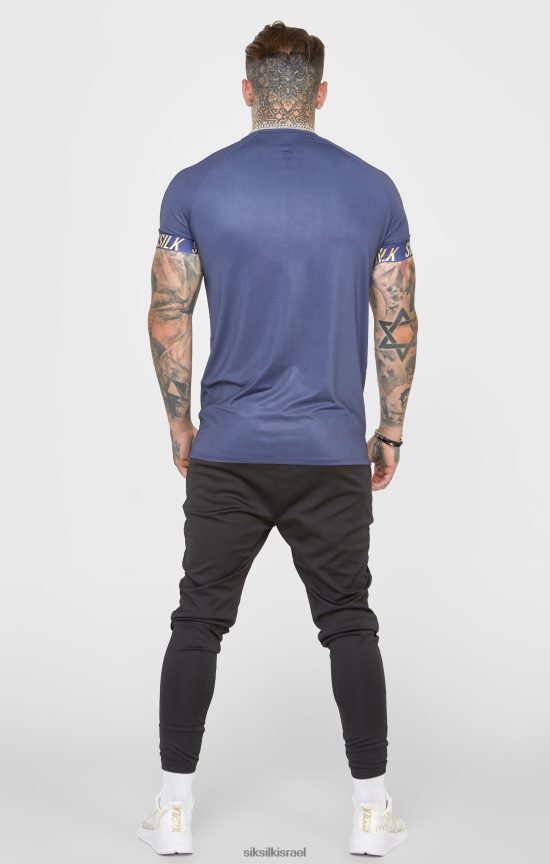 SikSilk לבוש 008V2F371 חולצת ספורט חיל הים גברים