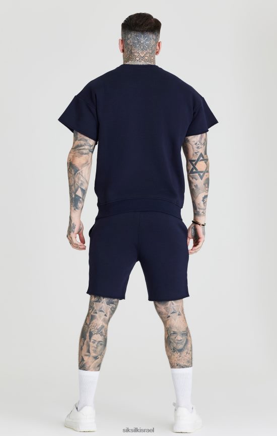 SikSilk לבוש 008V2F445 סווטשירט של חיל הים גברים