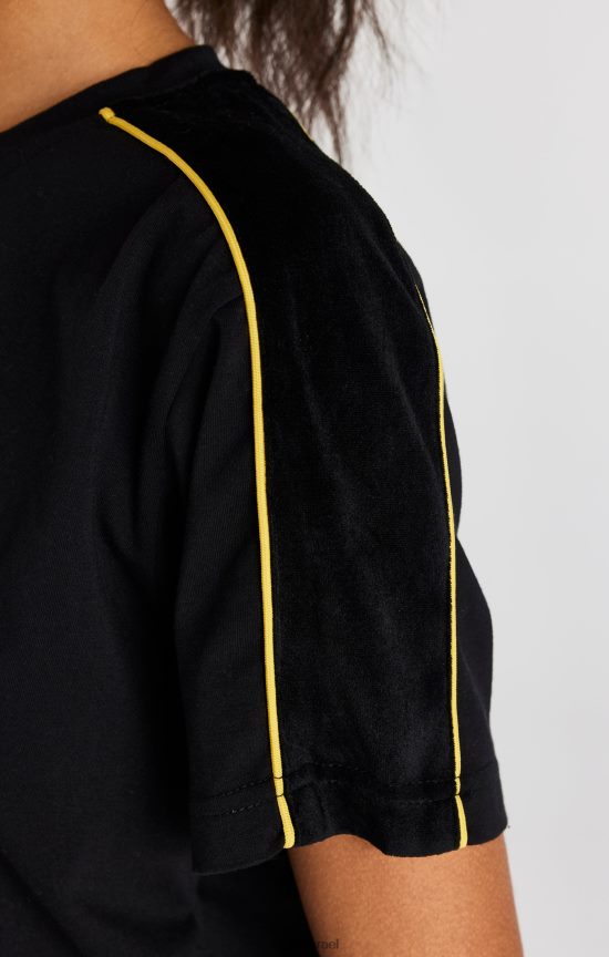 SikSilk לבוש 008V2F49 חולצה שחורה נשים