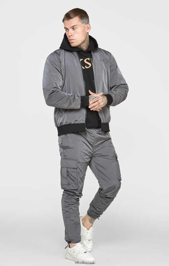 SikSilk לבוש 008V2F502 מפציץ שחור הפיך גברים