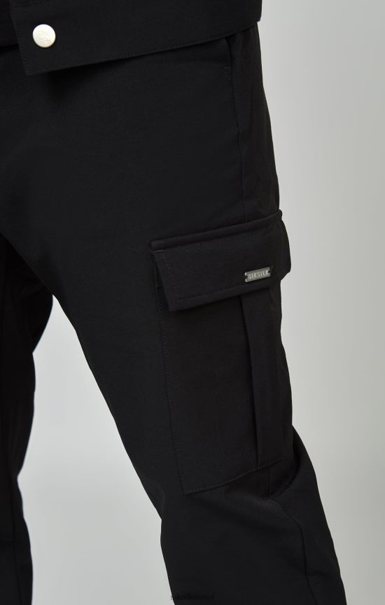 SikSilk לבוש 008V2F509 ג'וגר שחור מטען גברים