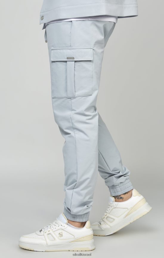 SikSilk לבוש 008V2F510 ג'וגר מטען אפור גברים