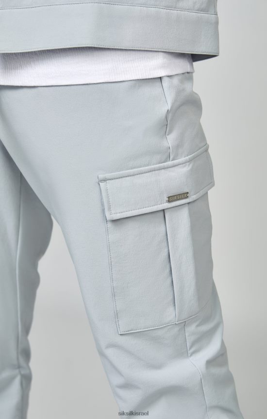 SikSilk לבוש 008V2F510 ג'וגר מטען אפור גברים