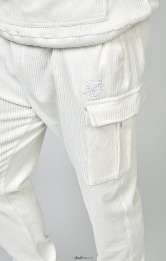 SikSilk לבוש 008V2F530 ecru קורדרוי מטען גברים