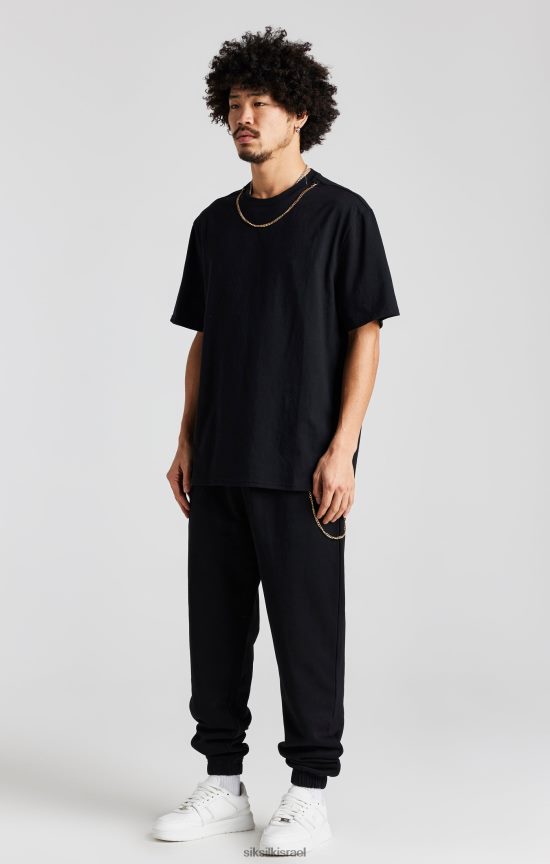 SikSilk לבוש 008V2F533 ג'וגר שרשרת שחור גברים