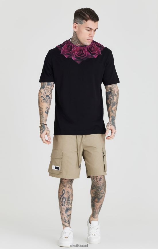 SikSilk לבוש 008V2F578 בז' ripstop מטען קצר גברים