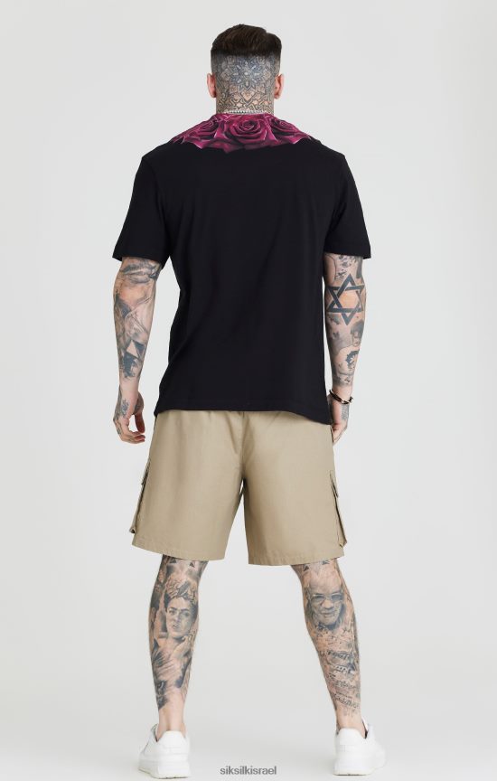 SikSilk לבוש 008V2F578 בז' ripstop מטען קצר גברים