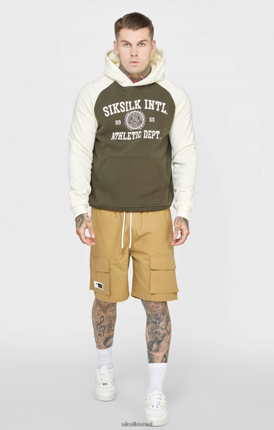 SikSilk לבוש 008V2F585 tan ripstop cargo short גברים