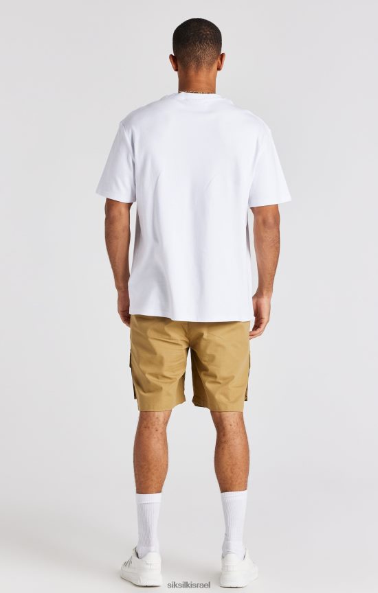 SikSilk לבוש 008V2F585 tan ripstop cargo short גברים