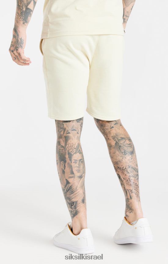 SikSilk לבוש 008V2F613 ecru חכם קצר גברים