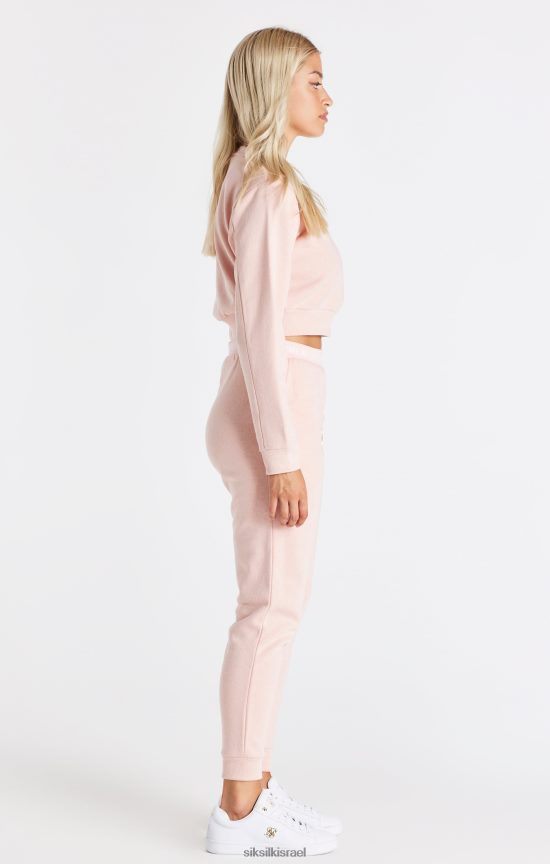 SikSilk לבוש 008V2F91 יבול ורוד זיעה נשים