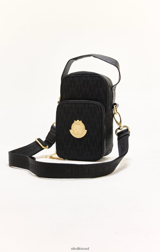 SikSilk x תיק 008V2F620 נרתיק שחור של מסי לִשְׁנֵי הַמִינִים