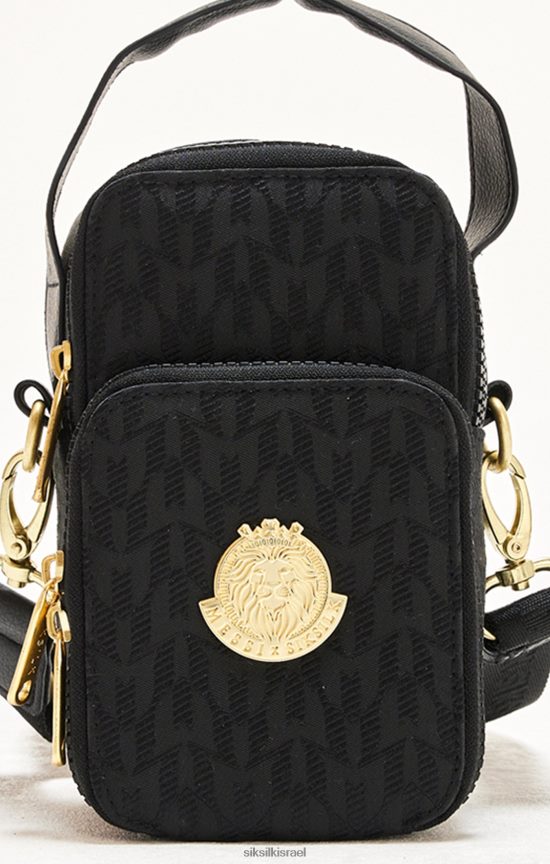 SikSilk x תיק 008V2F620 נרתיק שחור של מסי לִשְׁנֵי הַמִינִים